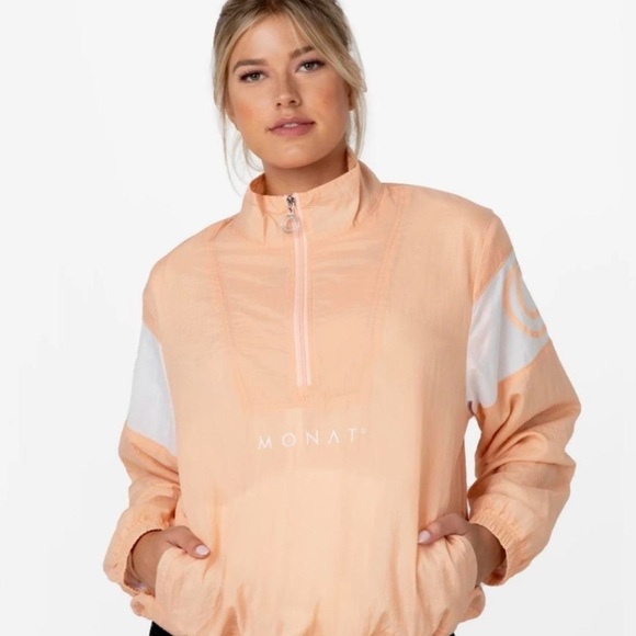 MONAT Jackets & Blazers - NWT! MONAT Zip Front Pullover Windbreaker, sz L
